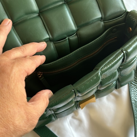 Bottega Venetta Padded Cassette Bag Quilted Lambs Leather exquisite condition - Picture 6 of 12